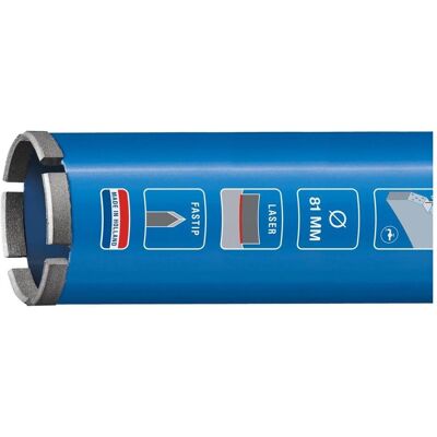 Carat, Lochsäge, EM05140050 Diamandboor Voor Nacht geboren - 51 x 400 mm - M30 - Beton (51 mm) Carat, Lochsäge, EM05140050 Diamandboor Voor Nacht geboren - 51 x 400 mm - M30 - Beton (51 mm)