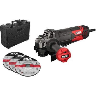 Skil, Winkelschleifer, AG1E9132GA Winkelschleifer 125mm 850W im Koffer + 3 Schleifscheiben (125 mm) Skil, Winkelschleifer, AG1E9132GA Winkelschleifer 125mm 850W im Koffer + 3 Schleifscheiben (125 mm)