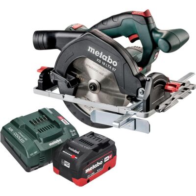 Metabo, Handkreissäge, KS 18 LTX 57 Akku Handkreissäge 18 V 165 mm + 1x LiHD Akku 8,0 Ah + Ladegerät Metabo, Handkreissäge, KS 18 LTX 57 Akku Handkreissäge 18 V 165 mm + 1x LiHD Akku 8,0 Ah + Ladegerät