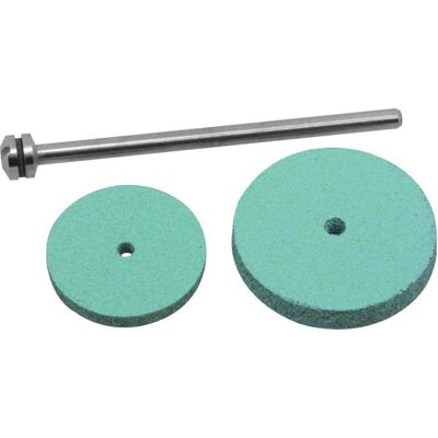 Donau, Schleifmittel, 2 Silikon Scheiben 17+22mm Dorn Donau, Schleifmittel, 2 Silikon Scheiben 17+22mm Dorn