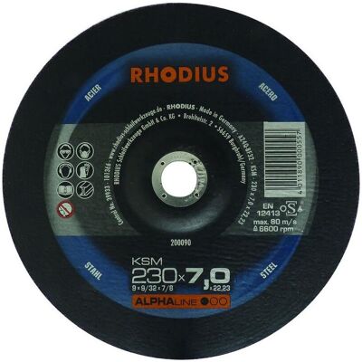 Rhodius KSM ALPHALINE L Scheiben - Metall Schleifen & Polieren Rhodius KSM ALPHALINE L Scheiben - Metall Schleifen & Polieren