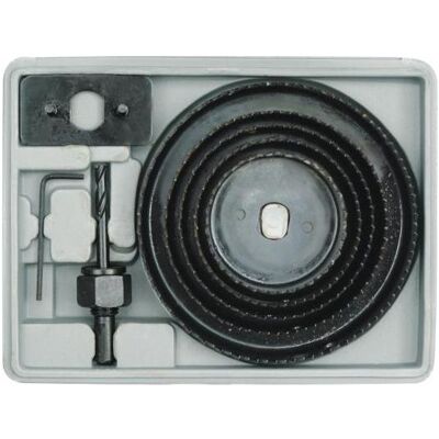 Profi, Lochsäge, Jobiprofi 8-teiliger Generator (11807) (100 mm, 102 mm, 103 mm, 105 mm, 108 mm, 110 mm, 111 mm, 114 mm, 115 mm, 121 mm, 125 mm, 127 mm, 64 mm, 65 mm, 66 mm, 67 mm, 68 mm, 70 mm, 72 mm, 73 mm, 74 mm, 75 mm, 76 mm, 78 mm, 79 mm, 80 mm, 81 m Profi, Lochsäge, Jobiprofi 8-teiliger Generator (11807) (100 mm, 102 mm, 103 mm, 105 mm, 108 mm, 110 mm, 111 mm, 114 mm, 115 mm, 121 mm, 125 mm, 127 mm, 64 mm, 65 mm, 66 mm, 67 mm, 68 mm, 70 mm, 72 mm, 73 mm, 74 mm, 75 mm, 76 mm, 78 mm, 79 mm, 80 mm, 81 m