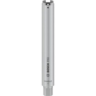 Bosch Professional Zubehör, Bohrereinsatz, PRO Core Cutter dry, 62 x 400 mm, 1 1/4 Zoll UNC (62 Millimeter) Bosch Professional Zubehör, Bohrereinsatz, PRO Core Cutter dry, 62 x 400 mm, 1 1/4 Zoll UNC (62 Millimeter)
