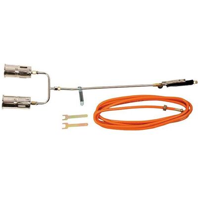 Topex, Lötgerät, 110KW Profi Doppel Gasbrenner, Brenner, Dachbrenner, Unkrautvernichter (Lötlampe) Topex, Lötgerät, 110KW Profi Doppel Gasbrenner, Brenner, Dachbrenner, Unkrautvernichter (Lötlampe)