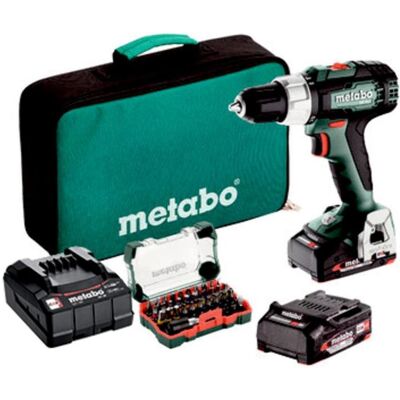 Metabo, Bohrmaschine + Akkuschrauber, SB 18 L Set Akku-Bohrhammer (Schlagbohrschrauber) Metabo, Bohrmaschine + Akkuschrauber, SB 18 L Set Akku-Bohrhammer (Schlagbohrschrauber)
