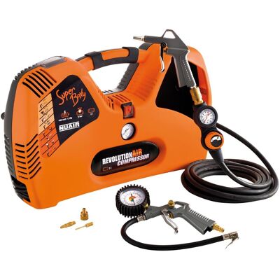 Nuair, Kompressor, Druckluft-Kompressor (2 l, 8 Bar) Nuair, Kompressor, Druckluft-Kompressor (2 l, 8 Bar)
