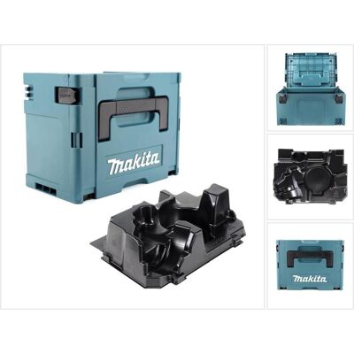 Makita, Werkzeugkoffer, MAKPAC 3 Kunststoffkoffer ( 821551-8 ) + Einlage für Winkelschleifer DGA 511 513 517 ( 839252 (1 Teil) Makita, Werkzeugkoffer, MAKPAC 3 Kunststoffkoffer ( 821551-8 ) + Einlage für Winkelschleifer DGA 511 513 517 ( 839252 (1 Teil)