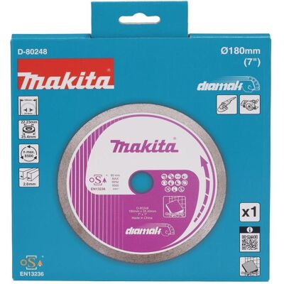Makita, Sägeblatt, Zubehör D-80248 Diamantscheibe 180x25,4x2,2mm Makita, Sägeblatt, Zubehör D-80248 Diamantscheibe 180x25,4x2,2mm