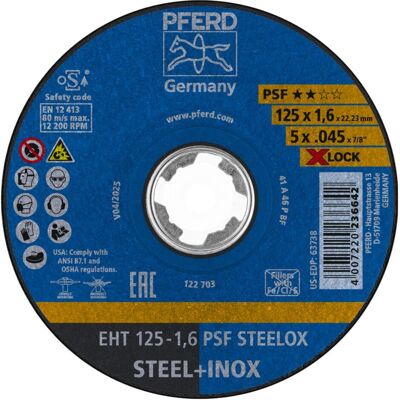 Pferd, Sägeblatt, Trennscheibe für INOX X-LOCK Pferd, Sägeblatt, Trennscheibe für INOX X-LOCK