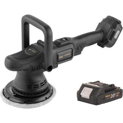Procraft, Schleifmaschine + Poliermaschine, PM22bb Akku Poliermaschine 20 Volt 150 mm + 1x Akku 2,0 Ah - ohne Ladegerät (Exzenterschleifer) Procraft, Schleifmaschine + Poliermaschine, PM22bb Akku Poliermaschine 20 Volt 150 mm + 1x Akku 2,0 Ah - ohne Ladegerät (Exzenterschleifer)