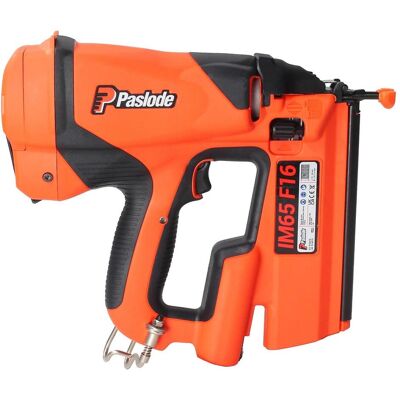 Paslode, Tacker + Nagelpistole, IM65 F16 Afwerknagelapparaat op gas voor rechte afwerknagels - 916576 (Nagelpistole) Paslode, Tacker + Nagelpistole, IM65 F16 Afwerknagelapparaat op gas voor rechte afwerknagels - 916576 (Nagelpistole)