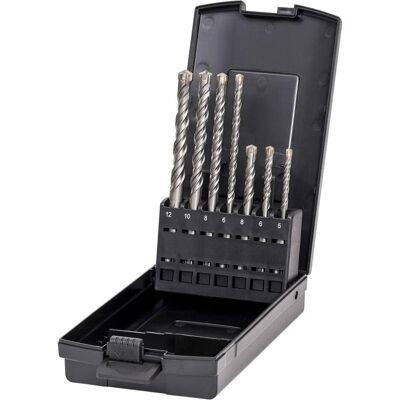 Stier, Bohrereinsatz, Hammerbohrer-Set Premium (10, 12, 5, 6, 8) Stier, Bohrereinsatz, Hammerbohrer-Set Premium (10, 12, 5, 6, 8)