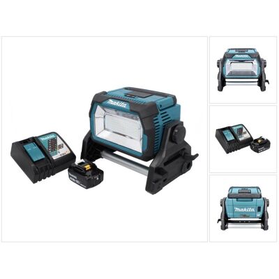Makita, Arbeitsleuchte, DML 809 RF1 Akku LED Baustrahler 18 V 10000 lm + 1x Akku 3,0 Ah + Ladegerät (10000 lm) Makita, Arbeitsleuchte, DML 809 RF1 Akku LED Baustrahler 18 V 10000 lm + 1x Akku 3,0 Ah + Ladegerät (10000 lm)