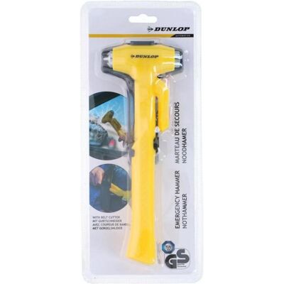 Dunlop Pannenhilfe, Emergency hammer with belt cut Dunlop Pannenhilfe, Emergency hammer with belt cut