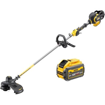 DeWalt, Rasentrimmer, DCM 571 N Akku Motorsense 54 V FlexVolt 38 cm Brushless + 1x Akku 9,0 Ah - ohne Ladegerät DeWalt, Rasentrimmer, DCM 571 N Akku Motorsense 54 V FlexVolt 38 cm Brushless + 1x Akku 9,0 Ah - ohne Ladegerät