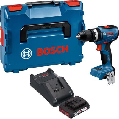Bosch Professional, Bohrmaschine + Akkuschrauber, GSB 18V-65 Professional Akku Schlagbohrschrauber 18 V 65 Nm Brushless + 1x Akku 2,0 Ah + (Schlagbohrschrauber) Bosch Professional, Bohrmaschine + Akkuschrauber, GSB 18V-65 Professional Akku Schlagbohrschrauber 18 V 65 Nm Brushless + 1x Akku 2,0 Ah + (Schlagbohrschrauber)
