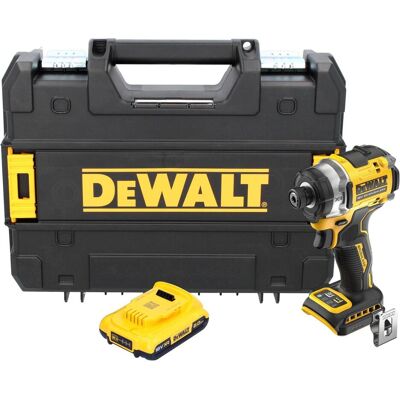 DeWalt, Bohrmaschine + Akkuschrauber, DCF 860 NT Akku Schlagschrauber 18 V 282 Nm 1/4" Brushless + 1x Akku 2,0 Ah + TSTAK - ohne (Schlagschrauber) DeWalt, Bohrmaschine + Akkuschrauber, DCF 860 NT Akku Schlagschrauber 18 V 282 Nm 1/4" Brushless + 1x Akku 2,0 Ah + TSTAK - ohne (Schlagschrauber)