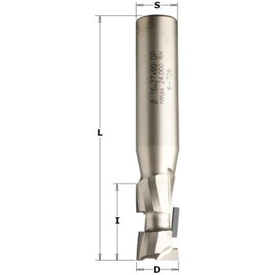 CMT, Fräser, 140.201.61 Diamantfräser mit Scherschnitt-Scheibe 20mm, Schaft 20 x 50mm CMT, Fräser, 140.201.61 Diamantfräser mit Scherschnitt-Scheibe 20mm, Schaft 20 x 50mm