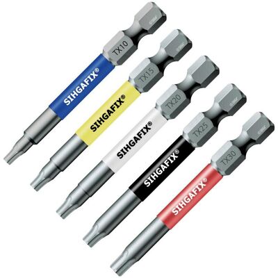 Sihga, Bits, Schraubendreher-Einsätze FIX SET INOX (Innensechsrund TX) Sihga, Bits, Schraubendreher-Einsätze FIX SET INOX (Innensechsrund TX)