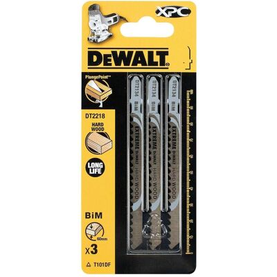 DeWalt, Sägeblatt, knives XPC T handle 3pcs. DT2218 DeWalt, Sägeblatt, knives XPC T handle 3pcs. DT2218