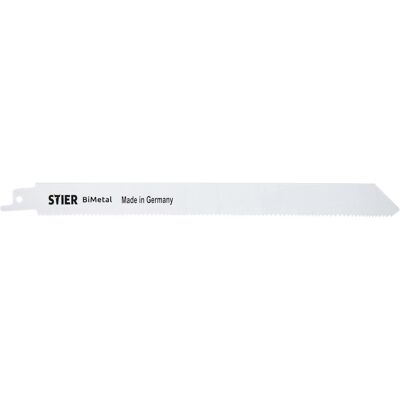 Stier, Sägeblatt, Säbelsägeblatt ST210/1,8-2,5/5 BI (Holz mit Nagelrückstand, Paletten) Stier, Sägeblatt, Säbelsägeblatt ST210/1,8-2,5/5 BI (Holz mit Nagelrückstand, Paletten)