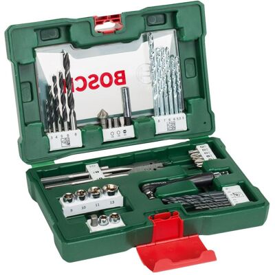 Bosch Professional Zubehör, Bohrereinsatz, V-Line Bohrer- und Bit-Set (10 mm, 11 mm, 13 mm, 16 mm, 20 mm, 3 mm, 4 mm, 5 mm, 5.5 mm, 6 mm, 7 mm, 8 mm, 9 mm) Bosch Professional Zubehör, Bohrereinsatz, V-Line Bohrer- und Bit-Set (10 mm, 11 mm, 13 mm, 16 mm, 20 mm, 3 mm, 4 mm, 5 mm, 5.5 mm, 6 mm, 7 mm, 8 mm, 9 mm)
