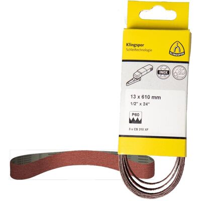 Klingspor, Schleifmittel, CS 310 XF SB-verpackt - Schleifbänder 10 x 330 mm (60) Klingspor, Schleifmittel, CS 310 XF SB-verpackt - Schleifbänder 10 x 330 mm (60)