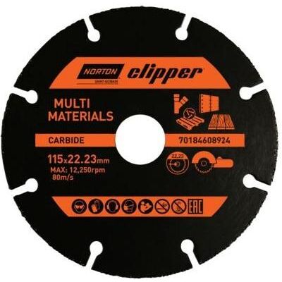 Saint-Gobain, Sägeblatt, Diamantklinge 76x10,0mm - Norton Clipper multifunktionel t/tørskaering i mange mat. Saint-Gobain, Sägeblatt, Diamantklinge 76x10,0mm - Norton Clipper multifunktionel t/tørskaering i mange mat.