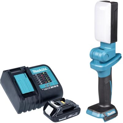 Makita, Arbeitsleuchte, DML 816 SY1X Akku Arbeitsleuchte 18 V 500 lm LED + 1x Akku 1,5 Ah + Ladegerät (500 lm) Makita, Arbeitsleuchte, DML 816 SY1X Akku Arbeitsleuchte 18 V 500 lm LED + 1x Akku 1,5 Ah + Ladegerät (500 lm)