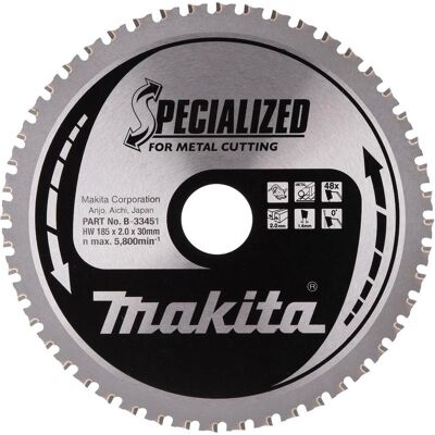 Makita, Sägeblatt, SPECIALIZED Sägeb.185x30x48Z (B-33451) Makita, Sägeblatt, SPECIALIZED Sägeb.185x30x48Z (B-33451)