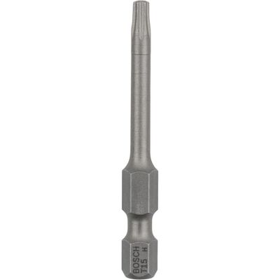 Bosch Professional Zubehör, Bits, Schrauberbit Extra-Hart T15, 49 mm, 1er-Pack Bosch Professional Zubehör, Bits, Schrauberbit Extra-Hart T15, 49 mm, 1er-Pack