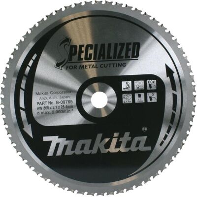 Makita B-09765 Metallkreissägeblatt - 305mm - 60Z Makita B-09765 Metallkreissägeblatt - 305mm - 60Z