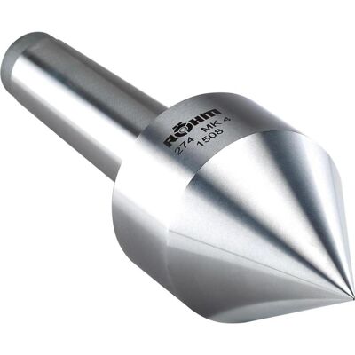 Röhm, Drehmaschine, Zentrierkegel MK5 Auskraglänge 115,5 mm mitlaufend Form spitz Kegelwinkel 60 ° Röhm, Drehmaschine, Zentrierkegel MK5 Auskraglänge 115,5 mm mitlaufend Form spitz Kegelwinkel 60 °