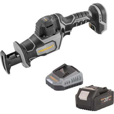 Procraft, Säbelsäge, Industrial RS20Abb Recipro Säbelsäge 20 V Brushless + 1x Akku 4,0 Ah + Ladegerät Procraft, Säbelsäge, Industrial RS20Abb Recipro Säbelsäge 20 V Brushless + 1x Akku 4,0 Ah + Ladegerät
