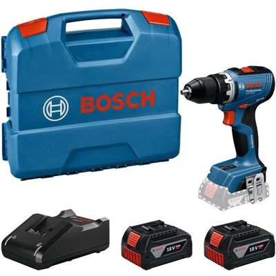 Bosch Professional, Bohrmaschine + Akkuschrauber, GSR 18V-65 Professional bore-/skruemaskine 2x5Ah i L-BOXX (Bohrschrauber) Bosch Professional, Bohrmaschine + Akkuschrauber, GSR 18V-65 Professional bore-/skruemaskine 2x5Ah i L-BOXX (Bohrschrauber)