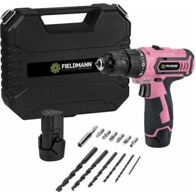 Fieldmann, Bohrmaschine + Akkuschrauber, drill FDV 10253-A 12 V 2 x 1.3 Ah battery (Bohrschrauber) Fieldmann, Bohrmaschine + Akkuschrauber, drill FDV 10253-A 12 V 2 x 1.3 Ah battery (Bohrschrauber)