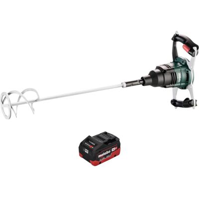 Metabo, Rührwerk + Mörtelrührer, RW 18 LTX 120 Akku Rührwerk 18 V 40 l Mischmenge 1x LiHD Akku 8,0 Ah - ohne Ladegerät (Rührstab) Metabo, Rührwerk + Mörtelrührer, RW 18 LTX 120 Akku Rührwerk 18 V 40 l Mischmenge 1x LiHD Akku 8,0 Ah - ohne Ladegerät (Rührstab)
