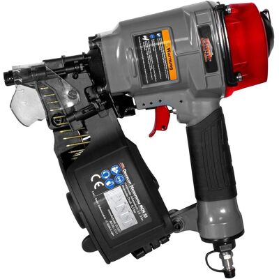 IHP, Tacker + Nagelpistole, Mauk Druckluft Coil Nailer Konstruktions Profi Nagler Nagelpisto (Nagelpistole) IHP, Tacker + Nagelpistole, Mauk Druckluft Coil Nailer Konstruktions Profi Nagler Nagelpisto (Nagelpistole)