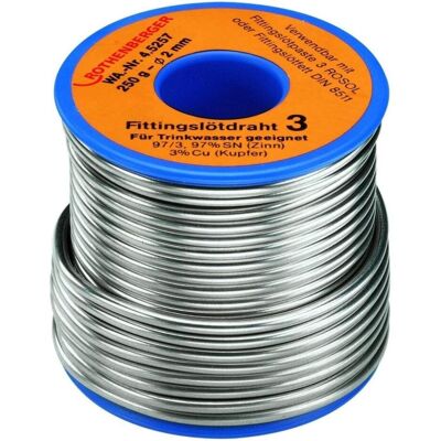 Rothenberger Fittingslot 3, 2mm, 250g, Spule, Lötgerät Zubehör Rothenberger Fittingslot 3, 2mm, 250g, Spule, Lötgerät Zubehör