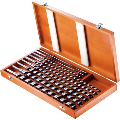 technocraft, Bohrereinsatz, Holz Schlangenbohrer-Satz (10 mm, 12 mm, 14 mm, 16 mm, 18 mm, 20 mm, 22 mm, 6 mm, 8 mm) technocraft, Bohrereinsatz, Holz Schlangenbohrer-Satz (10 mm, 12 mm, 14 mm, 16 mm, 18 mm, 20 mm, 22 mm, 6 mm, 8 mm)