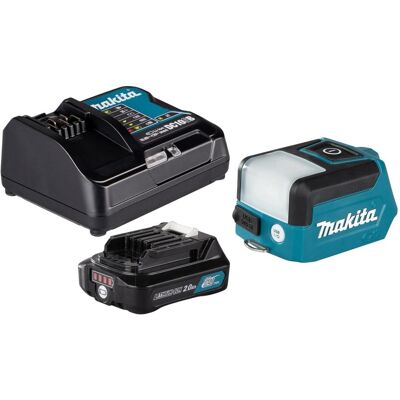 Makita, Arbeitsleuchte, ML 107 DSA1 Akku Lampe 12 V max. 200 lm LED + 1x Akku 2,0 Ah + Ladegerät (200 lm) Makita, Arbeitsleuchte, ML 107 DSA1 Akku Lampe 12 V max. 200 lm LED + 1x Akku 2,0 Ah + Ladegerät (200 lm)