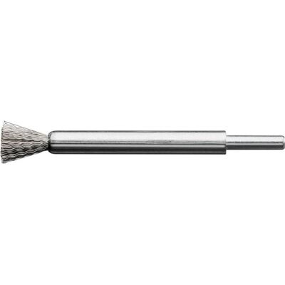 Lessmann, Schleifmittel, Pinselbürste Ø 12 mm Schaft 6 mm Drahtstärke 0,3 mm Stahl 15000 min-¹ Lessmann, Schleifmittel, Pinselbürste Ø 12 mm Schaft 6 mm Drahtstärke 0,3 mm Stahl 15000 min-¹