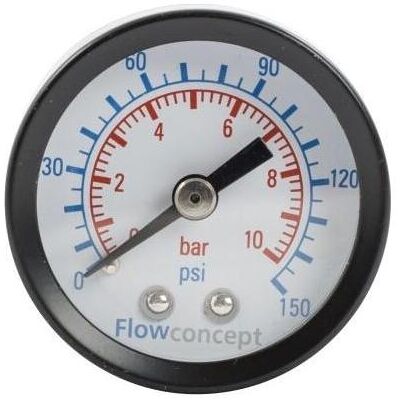 TJEP, Kompressor, manometer ø40 0-10 bar 1/8" (10 Bar) TJEP, Kompressor, manometer ø40 0-10 bar 1/8" (10 Bar)