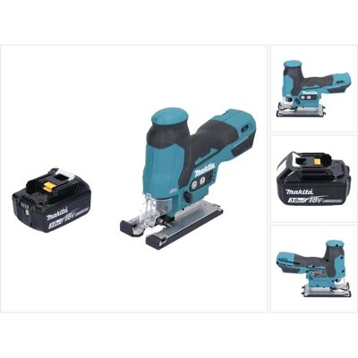Makita, Stichsäge, DJV 185 F1 Akku Pendelhubstichsäge 18 V Brushless + 1x Akku 3,0 Ah - ohne Ladegerät Makita, Stichsäge, DJV 185 F1 Akku Pendelhubstichsäge 18 V Brushless + 1x Akku 3,0 Ah - ohne Ladegerät
