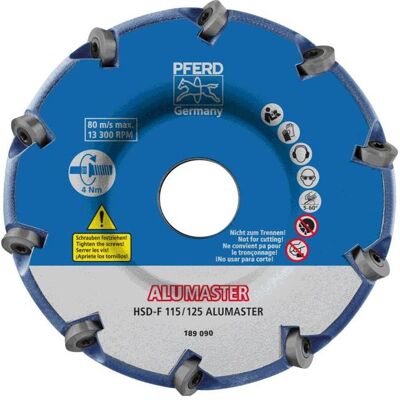 Pferd, Fräser, HSD-F 115/125 ALUMASTER HICOAT Pferd, Fräser, HSD-F 115/125 ALUMASTER HICOAT