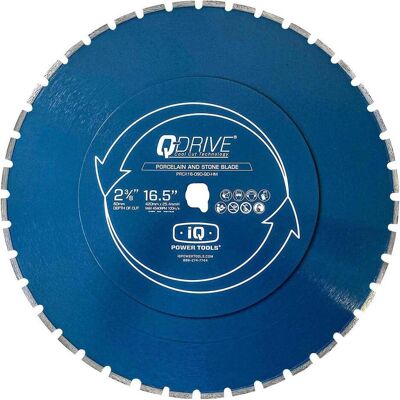 IQ Tools, Sägeblatt, iQ Power Tools PRCX414-2.40-QD-HM Q-Drive Diamanttrennscheibe 420mm Porzellan und Granit IQ Tools, Sägeblatt, iQ Power Tools PRCX414-2.40-QD-HM Q-Drive Diamanttrennscheibe 420mm Porzellan und Granit