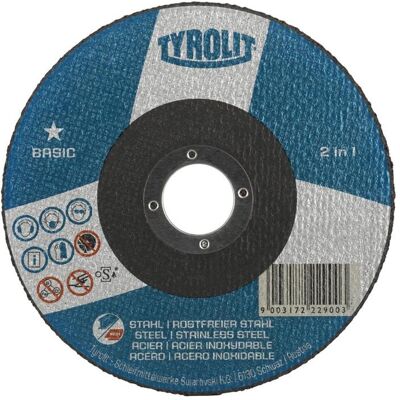 Tyrolit, Sägeblatt, BASIC* skaereskive 125 x 1,0 x 22,23 A 60 Q- BFB Tyrolit, Sägeblatt, BASIC* skaereskive 125 x 1,0 x 22,23 A 60 Q- BFB