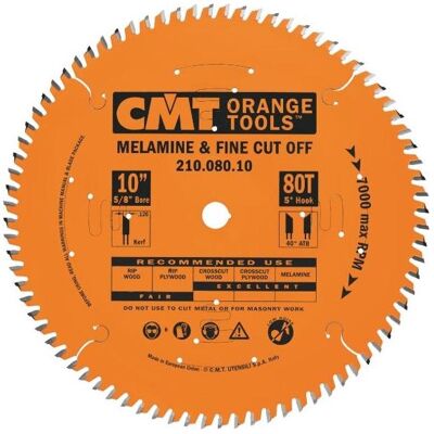 CMT ORANGE TOOLS 283.696.12M Chrom Präzisionssägeschneideblatt - Sägeschneideblatt CMT ORANGE TOOLS 283.696.12M Chrom Präzisionssägeschneideblatt - Sägeschneideblatt