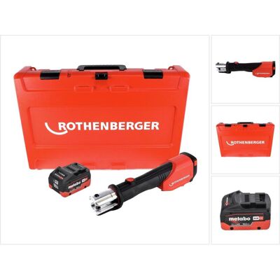 Rothenberger, Presswerkzeug, ROMAX 4000 Akku Pressmaschine 18 V elektrohydraulisch + 1x Akku 10,0 Ah CAS + Koffer - Rothenberger, Presswerkzeug, ROMAX 4000 Akku Pressmaschine 18 V elektrohydraulisch + 1x Akku 10,0 Ah CAS + Koffer -