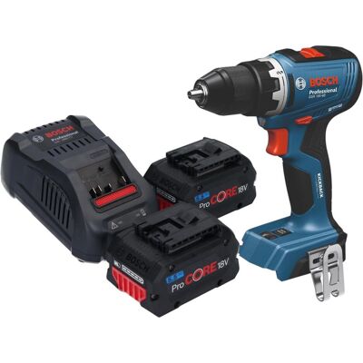 Bosch Professional, Bohrmaschine + Akkuschrauber, GSB 18V-65 Professional Akku Schlagbohrschrauber 18 V 65 Nm Brushless + 2x ProCORE Akku 5,5 (Schlagbohrschrauber) Bosch Professional, Bohrmaschine + Akkuschrauber, GSB 18V-65 Professional Akku Schlagbohrschrauber 18 V 65 Nm Brushless + 2x ProCORE Akku 5,5 (Schlagbohrschrauber)